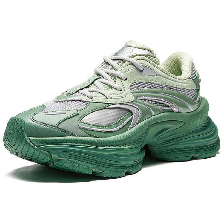 Anta Fuyiao 2 Peace Dove Fashion Comfortable Non-Slip Wear-Resistant Low-Top Dad Shoes Men Sneaker Green 112518899X-5