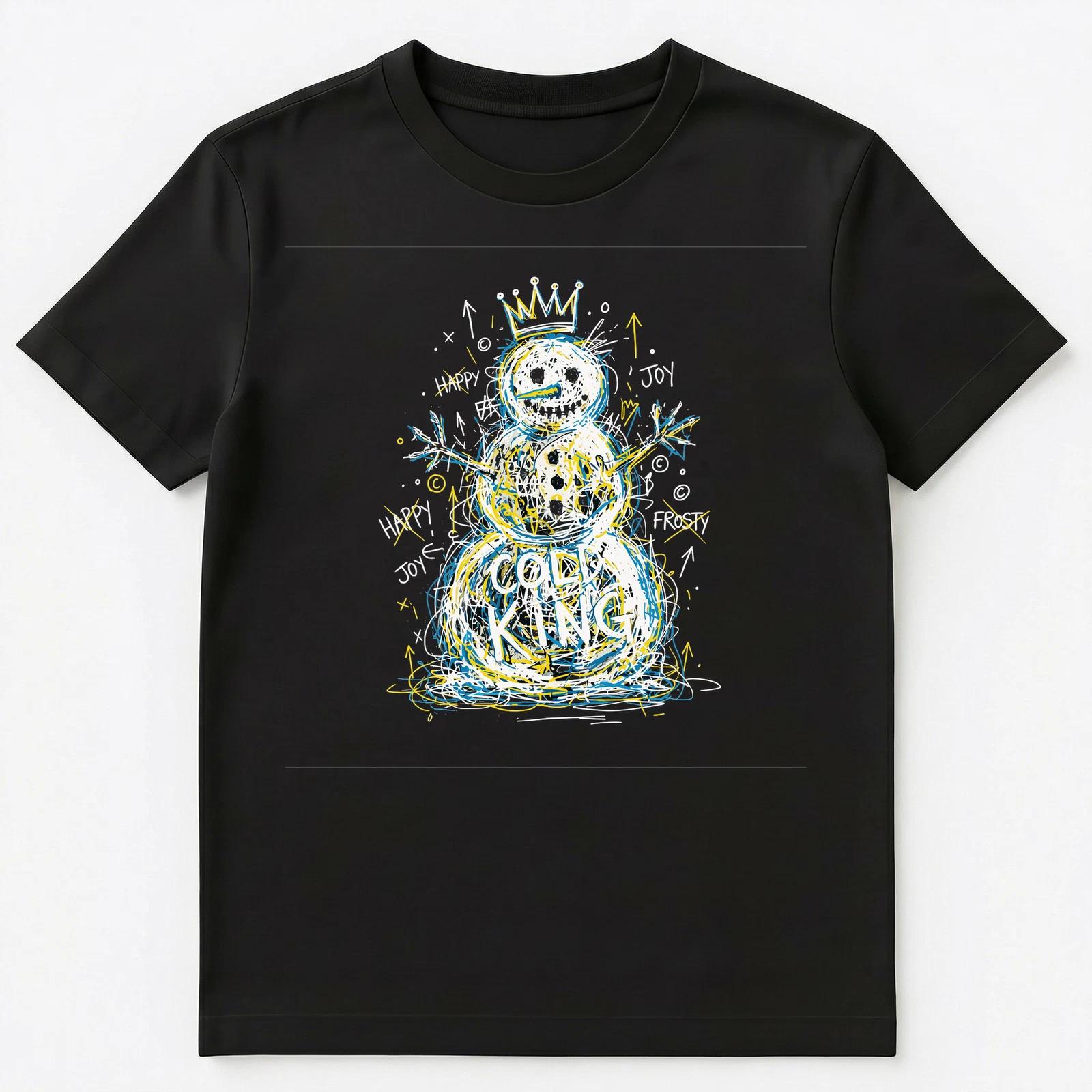 

Winter Lover Rebellious Snowman King Unisex T-Shirt 2XL