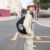 Spring large-capacity nylon dumpling bag women's messenger bag men's urban sports cycling bag shoulder bag