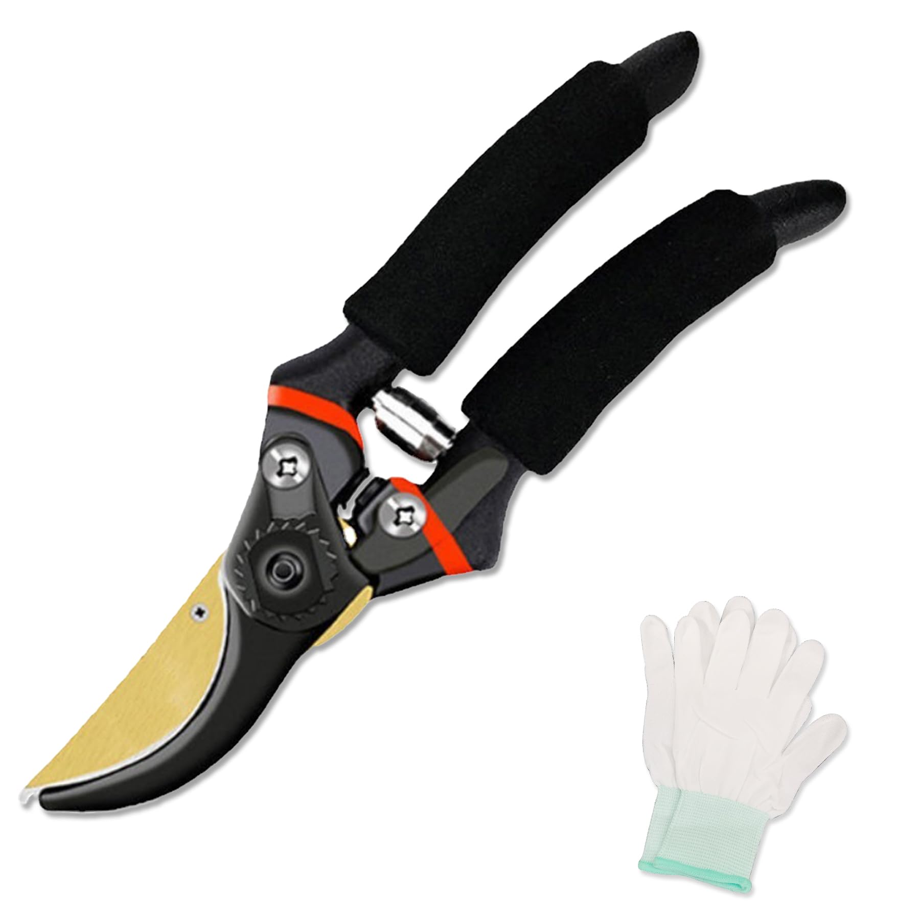 

DADAGUAI Обрезка Регулируемые 2 SK85 Высокоуглеродистая Ржавчина Легко для Плодовых Комнатные растения Ножницы, Уровни, Сталь, Устойчивый, Захват, Унисекс, Деревья, Садоводство, чёрный