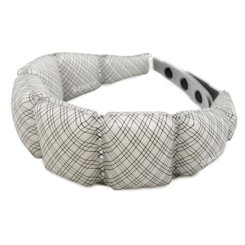 

SUO 18° ICE WBAND (Black (Gradient Check), L) Cool Ice Ring Ice Band Icing Running Cooling Tube Sports Fishing Outdoor Leisure Heatstroke Prevention E