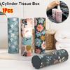 1Pcs Paper Cylinder Paper Cup Holder 3 Layers Cylinder Box Car Home Tissues Holder  Car Interior