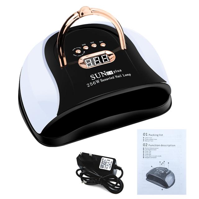 Suszarka do paznokci Lampa UV LED Lampa do paznokci do utwardzania wszystkich żeli 57/36/18 Suszarka UV LED z 4 timerami Profesjonalny do domowego salonu zdobienia paznokci