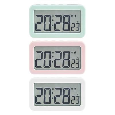 Elegante LCD-Display-Uhr Digitale Weckuhr Modische Schlafzimmer-Weckuhr