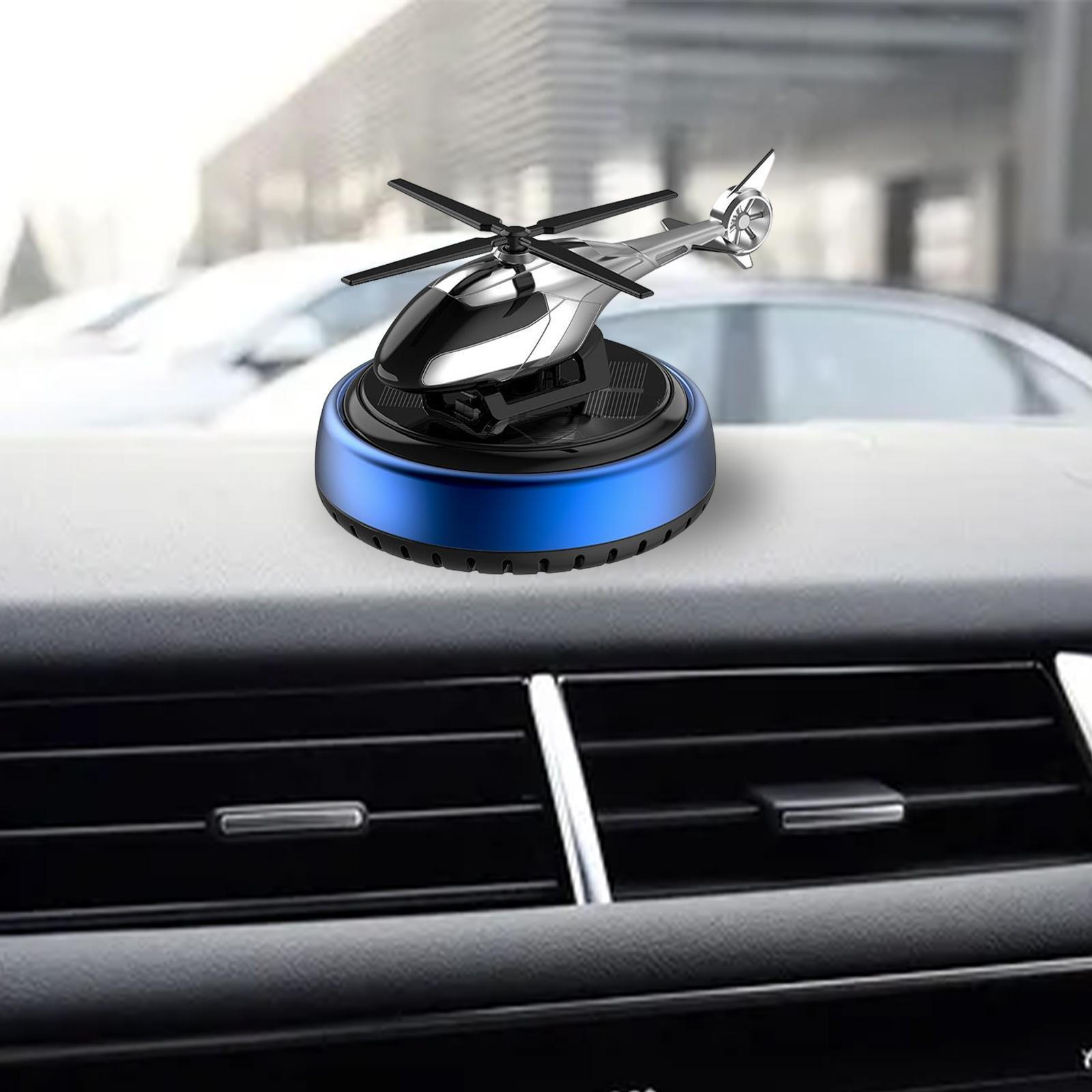 

Ароматизатор для автомобиля в форме самолета, работающий на солнечной энергии, для приборной панели синий