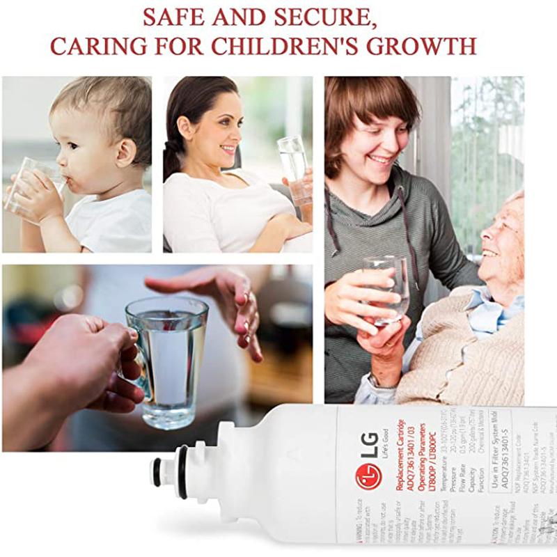 Replace  LT800P Refrigerator Water Filter, Applicable Model ADQ73613401-S LT800PC, ADQ73613402 Kenmore 9490