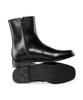 Customade Daniel Cowhide Square Toe Zipper Boots 4Cm (Cr0086Bk)