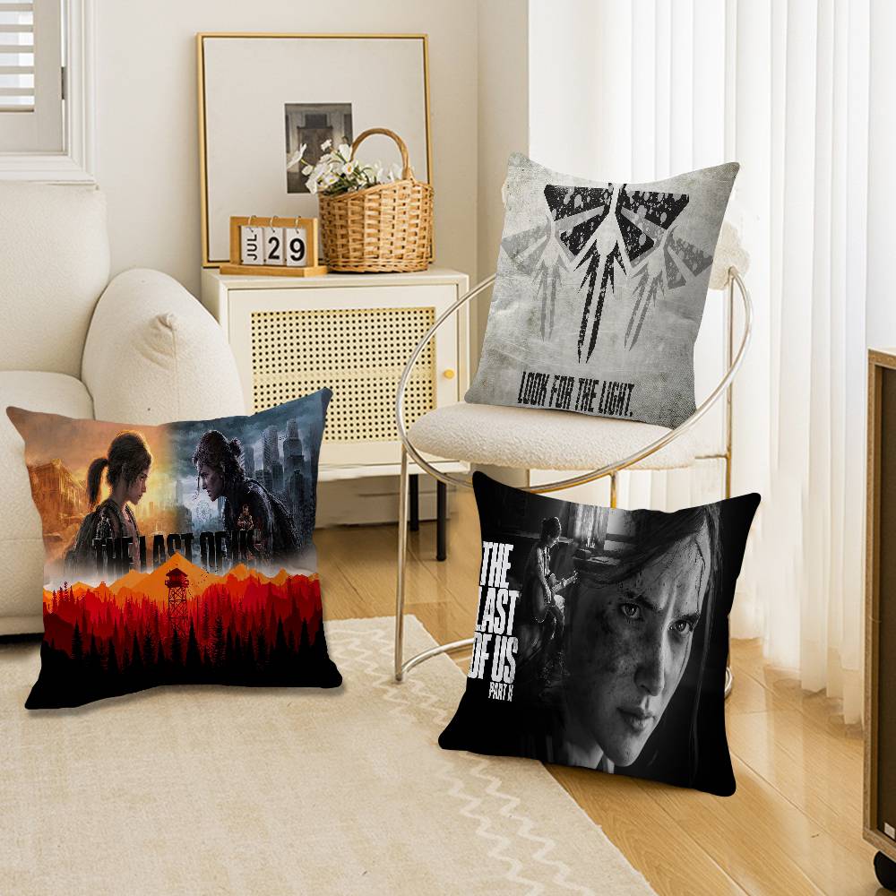 Game The Last Of Us 1 2 Cushion Cover Decorative Pillow Sofa Home Decor Case Pillow Cases