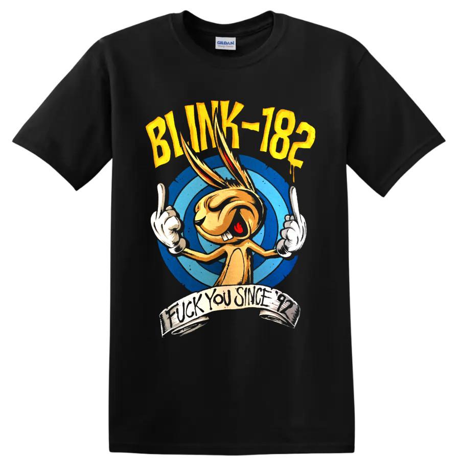 Blink 182 Punk Rock Band Vintage Graphic T Shirt Music Fan Gift Design Tee