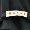 Marni Made In Italy Short Sleeve Long Dress 40 Black French Sleeve Women Used