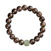 Bracciale Autentico Vietnamita in Agarwood di Nha Trang Ky Nan per Uomo, Bracciale Buddista in Perle di Legno, Bracciale in Sandalo per Donna