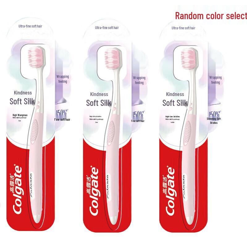 Colgate Soft Bristle Toothbrush 3-Pack