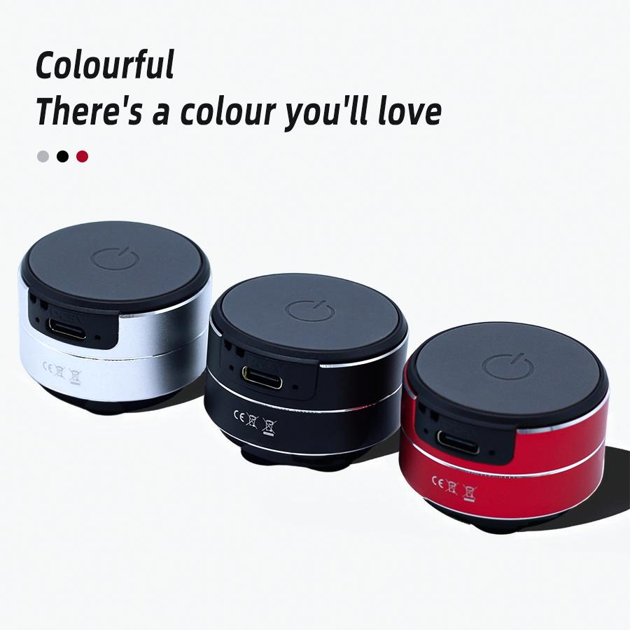 Mini Bone Conduction Speaker Vibration Stereo Audio Digital TWS Wireless Bluetooth Speakers Portable Metal Speaker