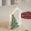 Christmas Ornaments Molds Silicone DIY Candle Holders Portable Jewelry Stand Casting Molds