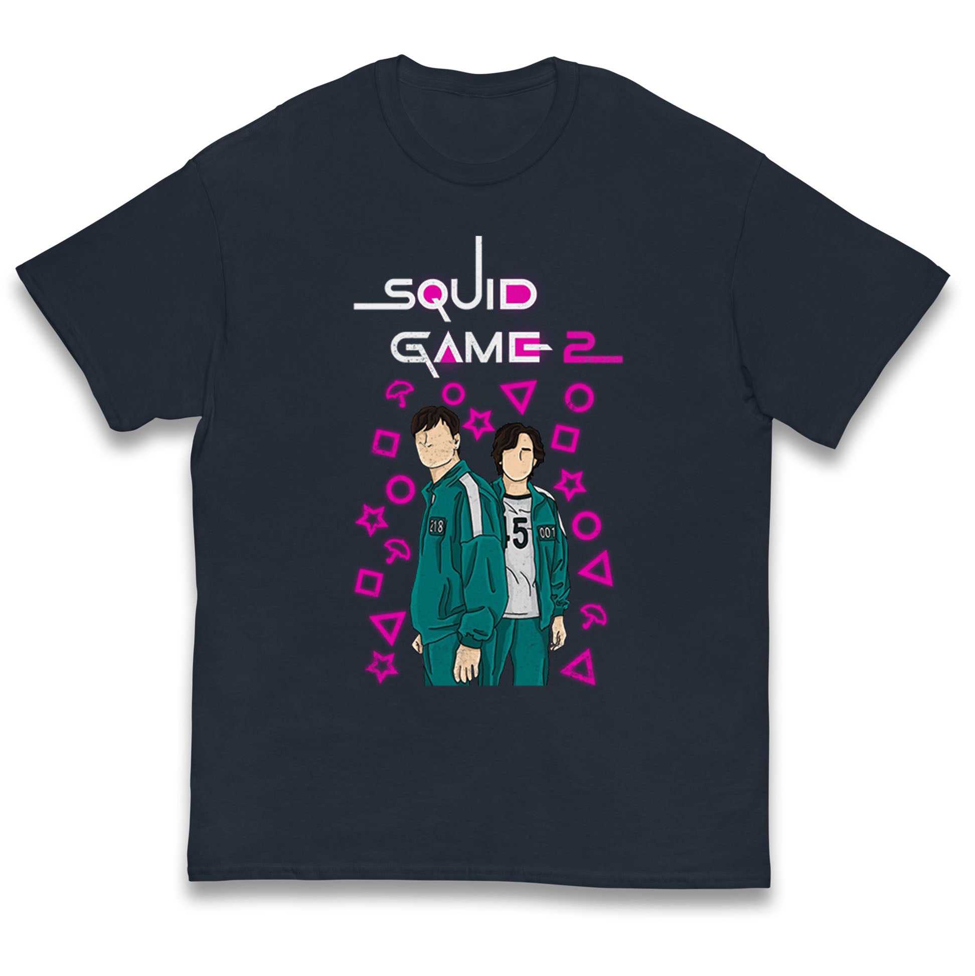 Squid Game Player 011 And 218 kids T Shirt 130