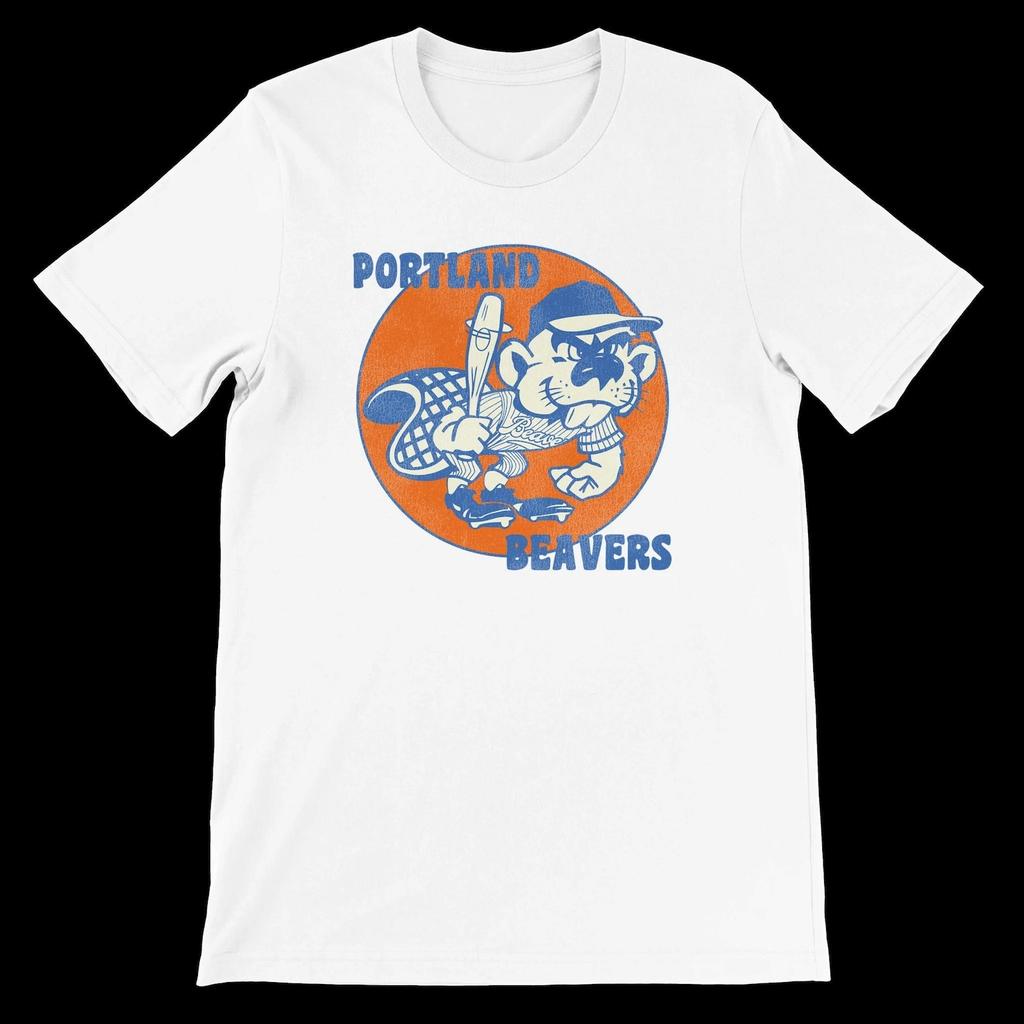 Portland Beavers T-Shirt – Vintage Baseball Team Shirt With Classic Design