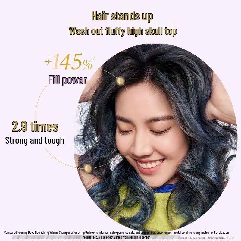 DOVE Botanical Fluffy & Smooth Shampoo