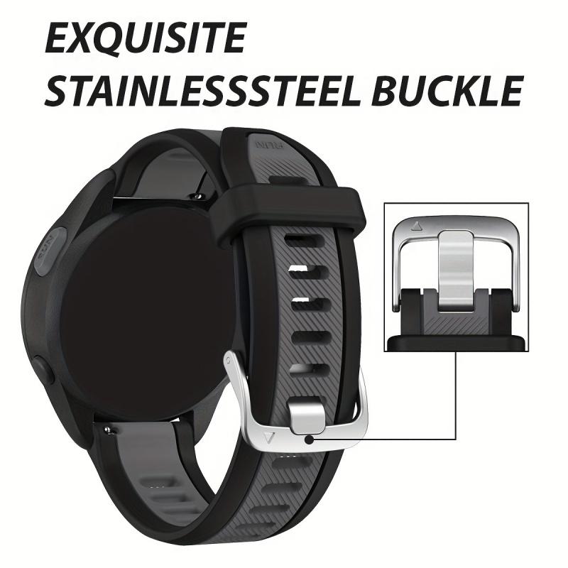 Quick Release 20mm Band For Garmin Forerunner55/Vívoactive 5/(Forerunner 165/245/645 Music)/Vivoactive 3 Music