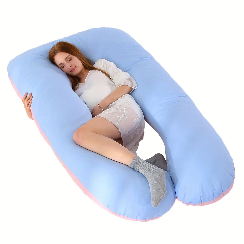 2025 New U-Shaped Extra Large Pregnancy & Adult Luxury Full-Body Maternity Sleep Pillow,Ideal for Side Sleepers
