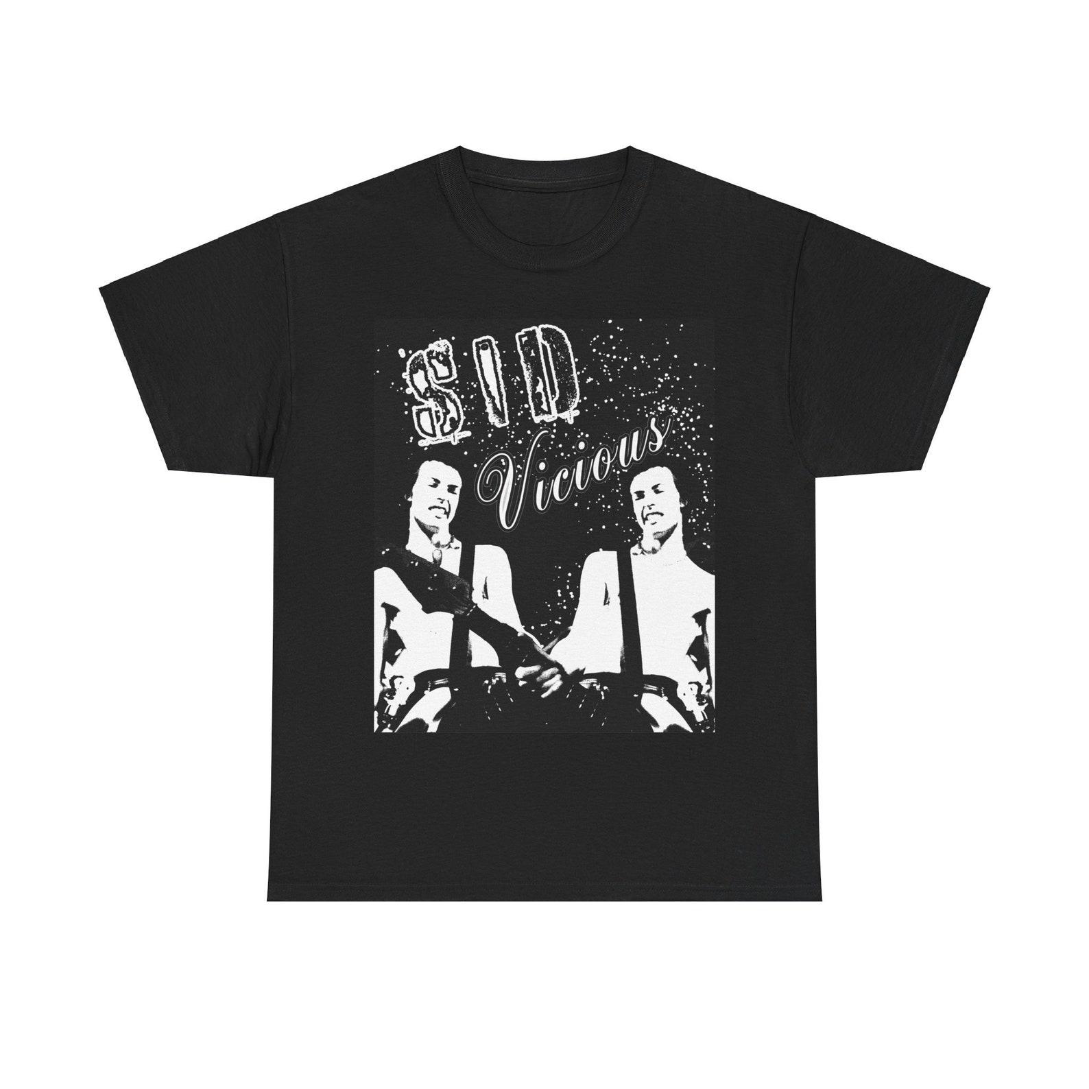 Sid Vicious Sex Pistols punk band t shirt S