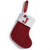 Thick Knitted Holiday Alphabets Bags Multiuse Christmas Decorations And Present Holders
