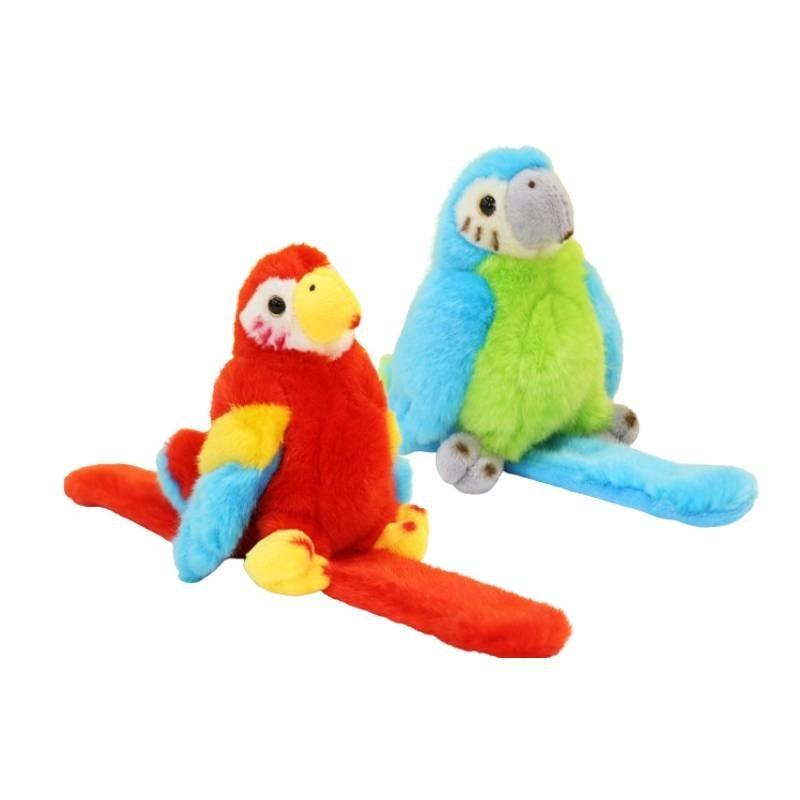 Adorable Plush Parrot And Swan Toys With Soft Pp Cotton Filling For Kids Gifts