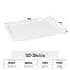 Melamine Rectangular Serving Tray for Cups, Bread, and Cake
