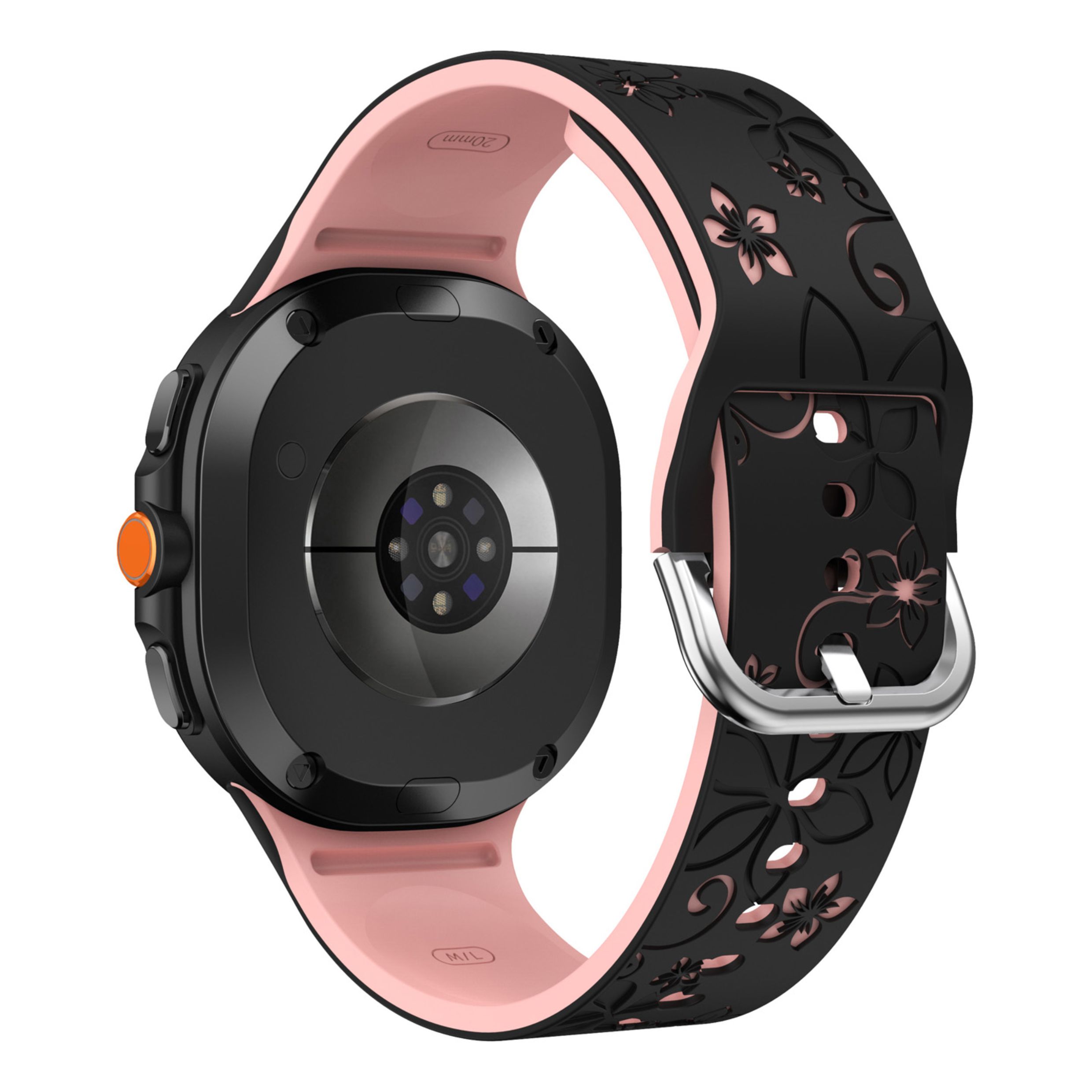 

Гравированный ремешок для Samsung Galaxy Watch 8/8 classic Силиконовый браслет correa Galaxy Watch 7/FE/6/5/4 Classic/5 Pro Ремешок без зазоров Galaxy Watch 7 44mm