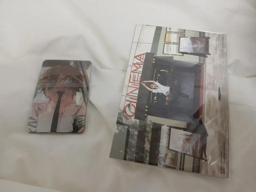 CHAINSAW MAN Rare Lenticular Photo Cards/Original Postcard Set