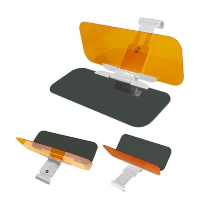 2 In 1 Automobile Sun Anti-UV Block Visor NonGlare Anti-Dazzle Sunshade Mirror Goggles Shield for Driving Goggles