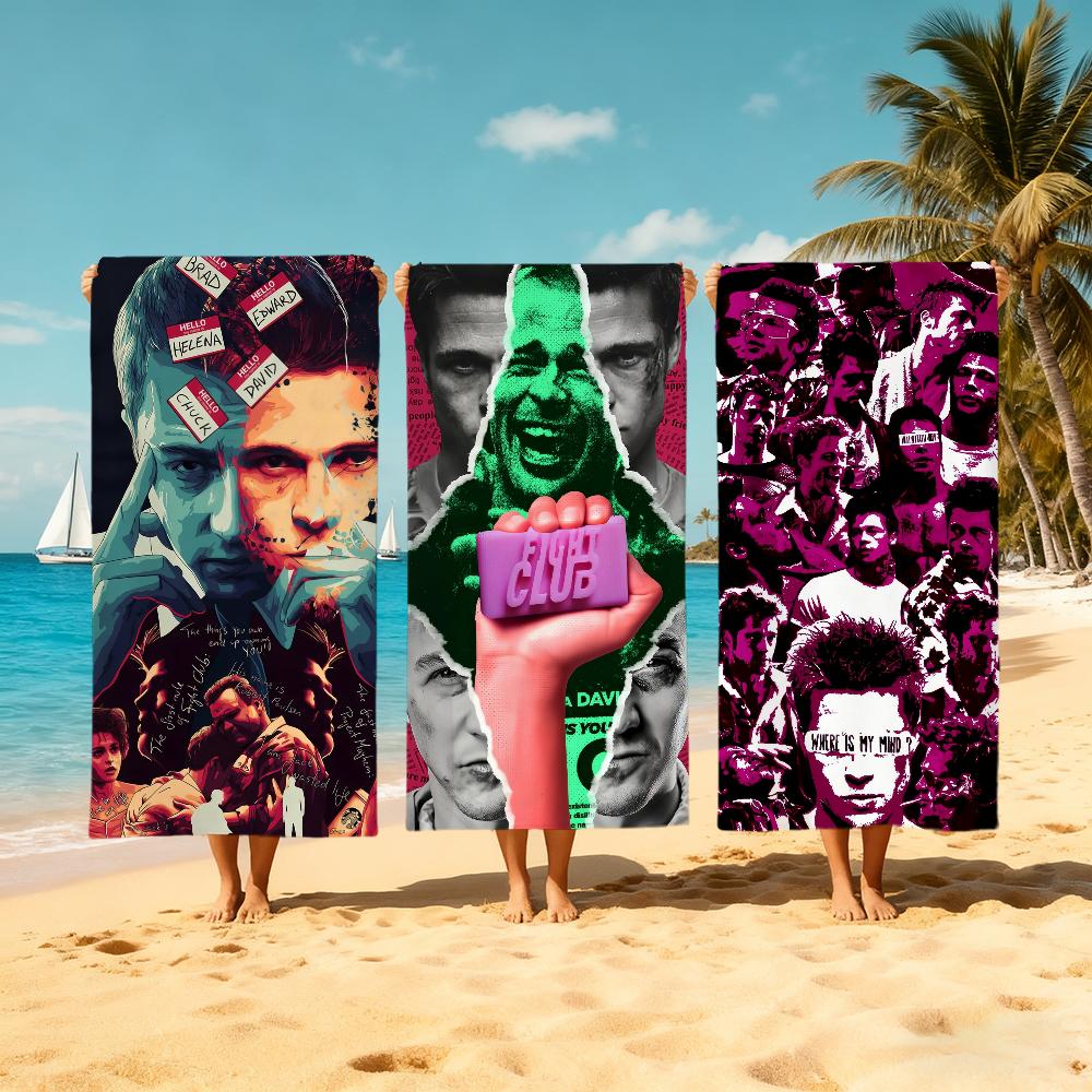Movie F-Fight Classic Towel Beach Quick Dry Soft Club Pool Towels Gift for Travel Gym Shower Camping Sports