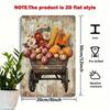 Metal Wall Art Vtg Retro Farmhouse Harvest Vegetable Kitchen Decor