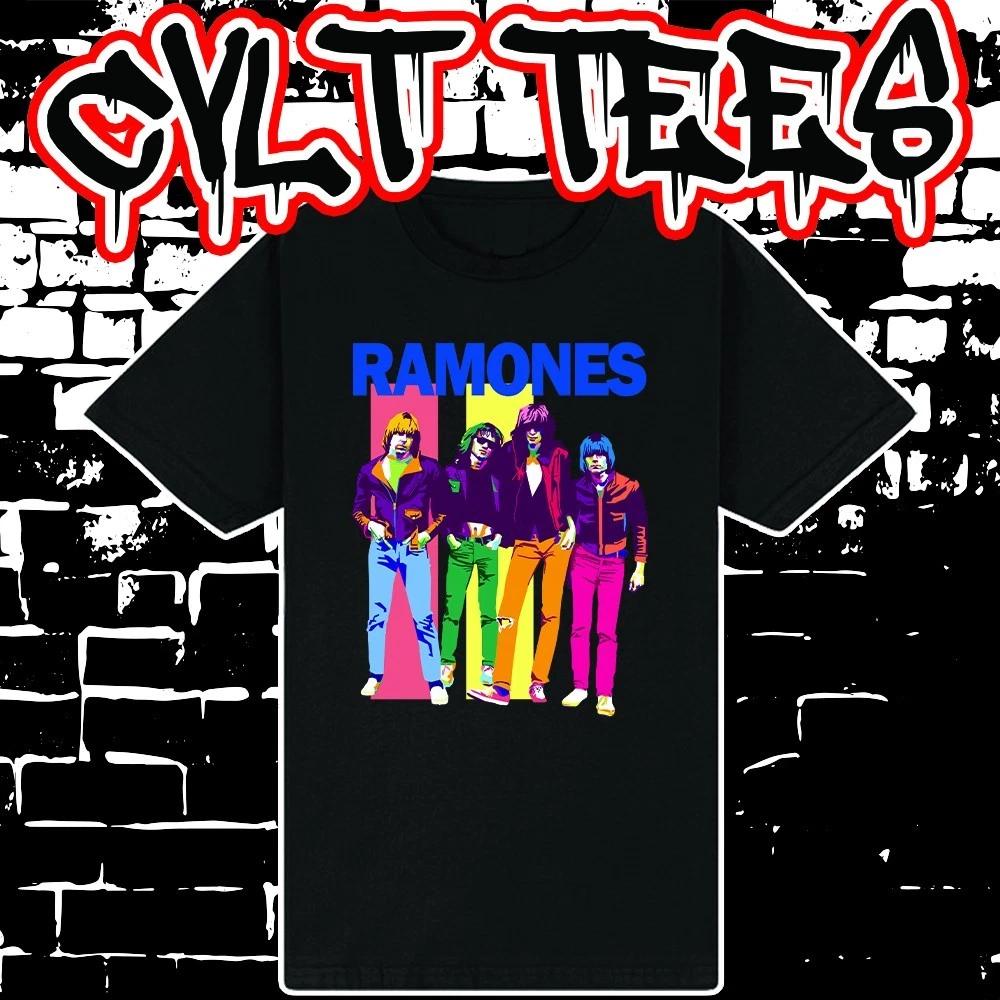 Men s and Women s T-shirts Ramones Band Tee 100% Cotton XL