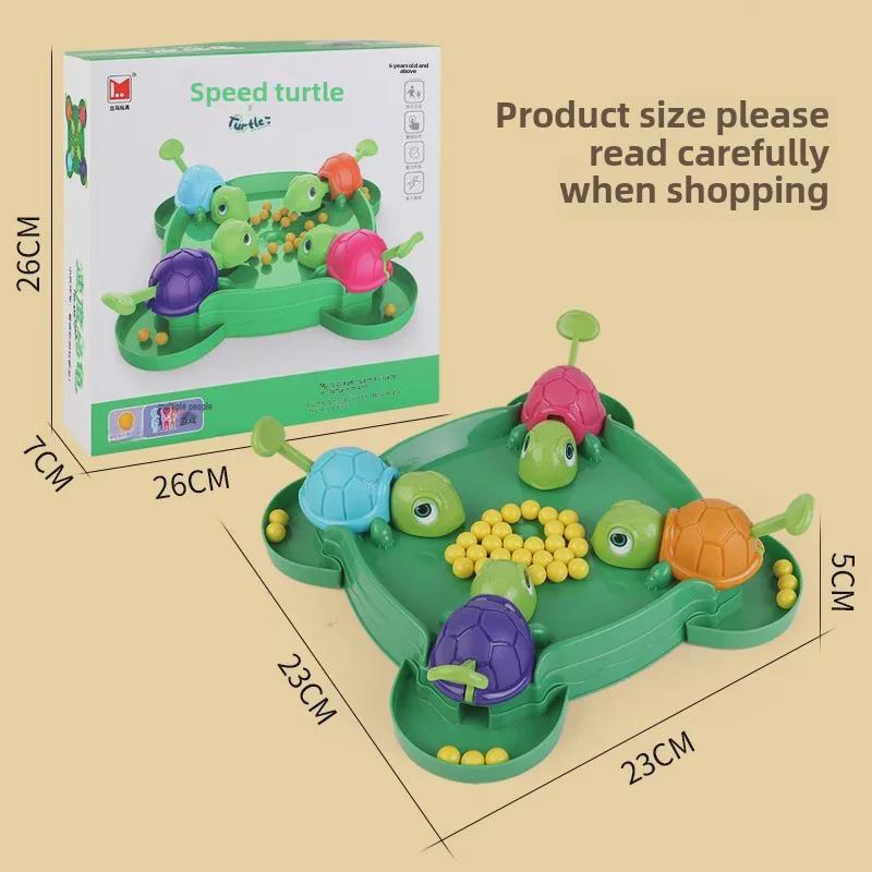Cross-Border Douyin Turtle Bean-Eating Interactive Toy - Parent-Child Speed Puzzle Game