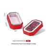 Antique Storage Box Easy To Maintain Oriental Jewelry Box Fabric Storage Box Wear-Resistant For Jewelry Storage