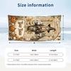 Witchcraft Theme Beach Towel Personalized Custom Name & Text Soft Quick Dry Beach Towel for Swimming Travel