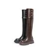 Women's Thick-Soled Retro Over-the-Knee Knight Boots - Autumn/Winter Fashion Martin Boots