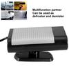 Car 12V Portable Electric Window Heater Heating Dryer   Fan Defroster Demister (Red)