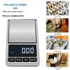 Stainless Steel Mini Kitchen Baking Scale - High Precision 0.01g Pocket Jewelry Scale