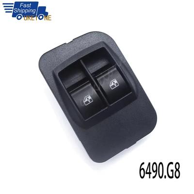 Front Left Electric Window Lifter Control Switch for 2008-2018 Fiat Fiorino Peugeot Bipper Citroen Nemo 6490.G8 Car Accessories
