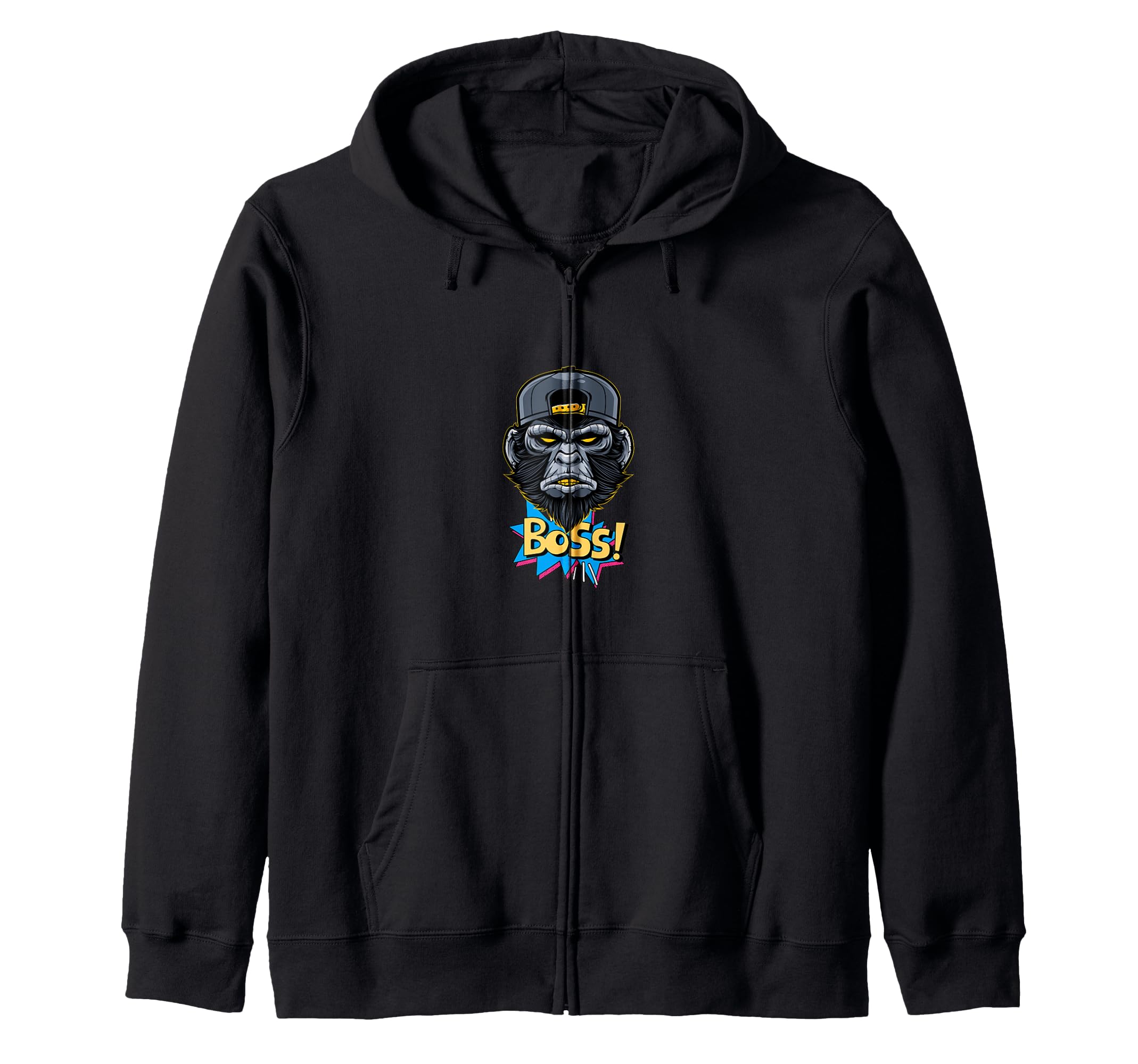 

Ape Boss Zip Hoodie чёрный