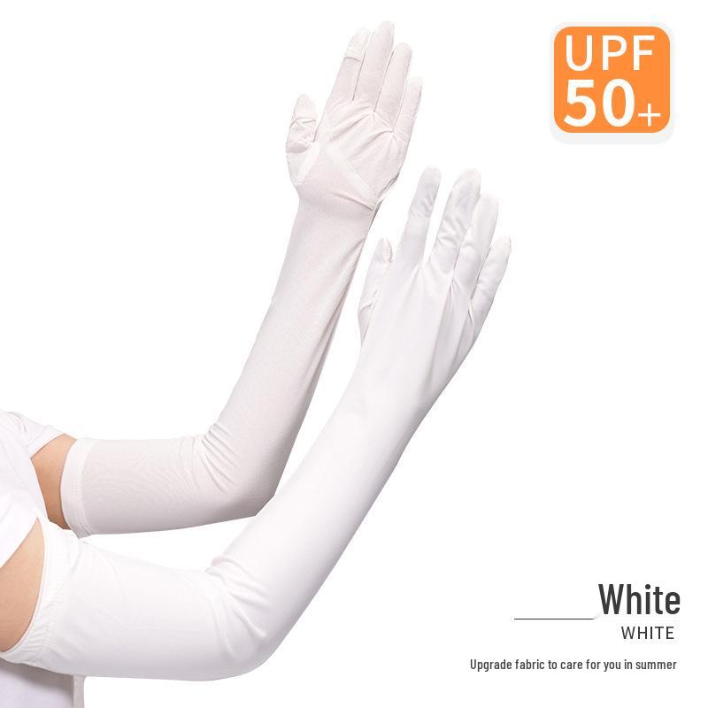 Ice Silk Sun Protection Sleeves for Men & Women - Outdoor Sports & Cycling Arm Protectors