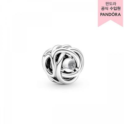 April Clear Eternity Circle Charm 790064c01