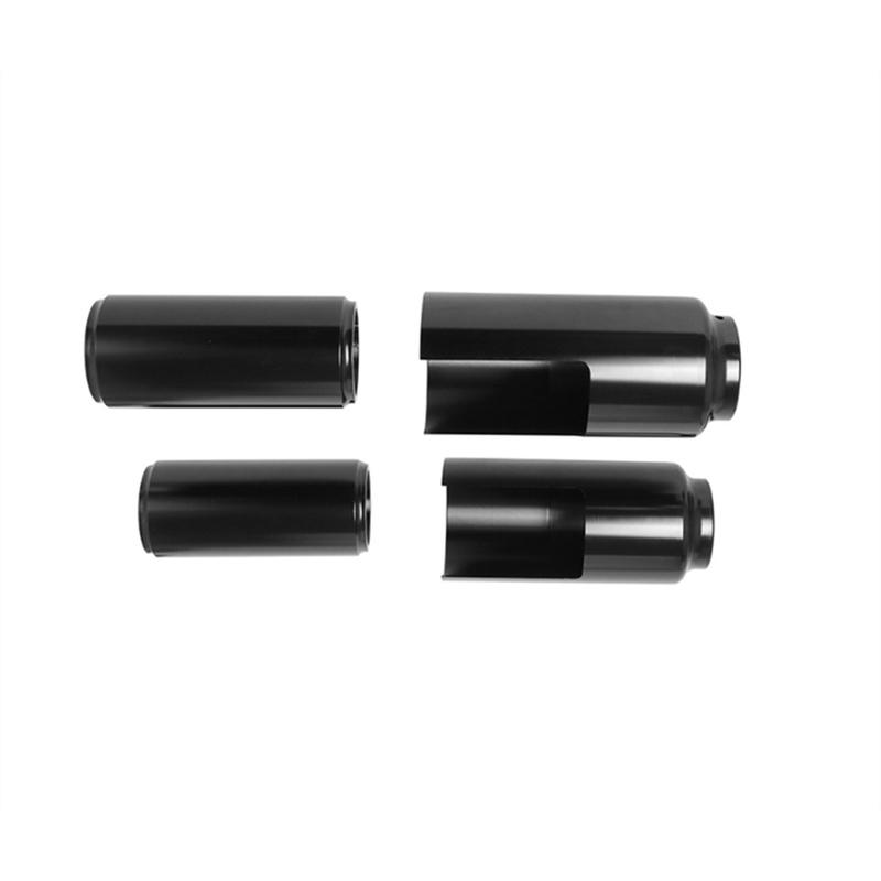 A28G-Motorcycle For-For -Davidson Street Bob 2018    Black Front Fork Cover Tube Cap Kit