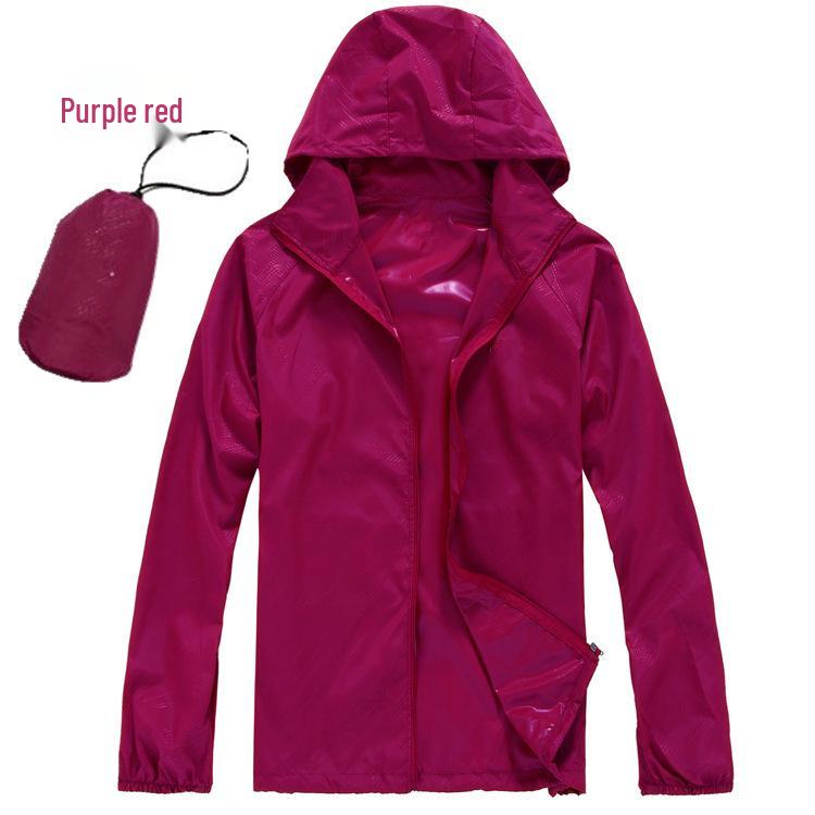 Ultra-Thin Waterproof Breathable Unisex Sports Windbreaker