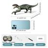 2.4GHz Remote Control Dinosaur, Simulation Walking Velociraptor Robot Toy, Electronic RC Dinosaur Toys, Gift for Boys Girls