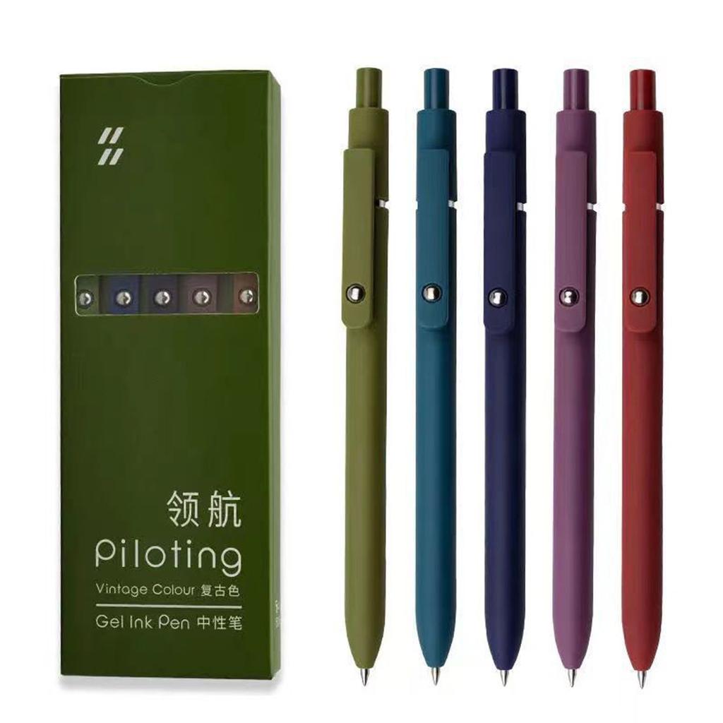 Gel Ink Pens Set Emboadlie Pen For Quick Drying Smooth Writing Quick Drying Pen For Smooth Writing