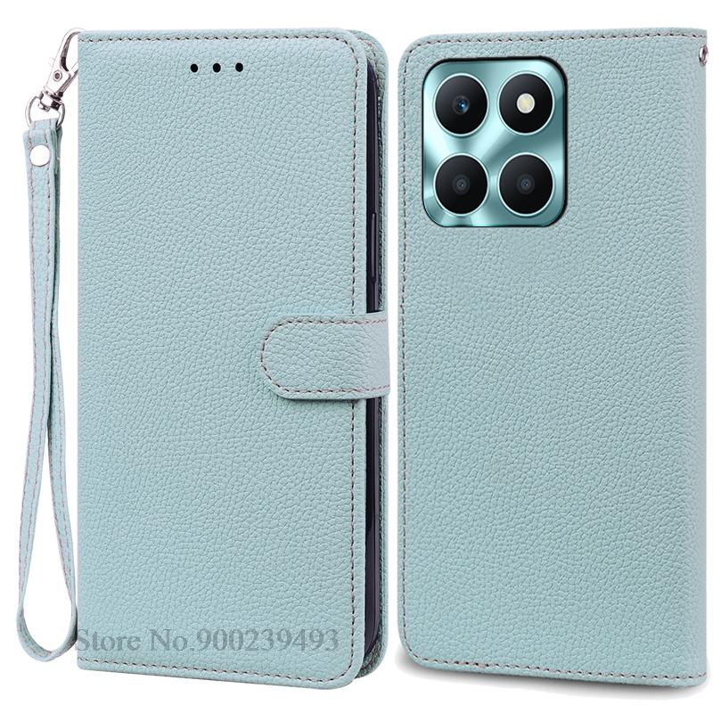 For Honor X6B Case Leather Flip Wallet Case For Honor X6B Phone Case Book Cover For Honor X6B Housing Coque Fundas