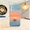 Luffy Straw Hat Calm Ocean Straw Hat  Phone Case For SamsungA10,12,20,21S,30,31,40,50,51,52,70,71 Transparent Cover