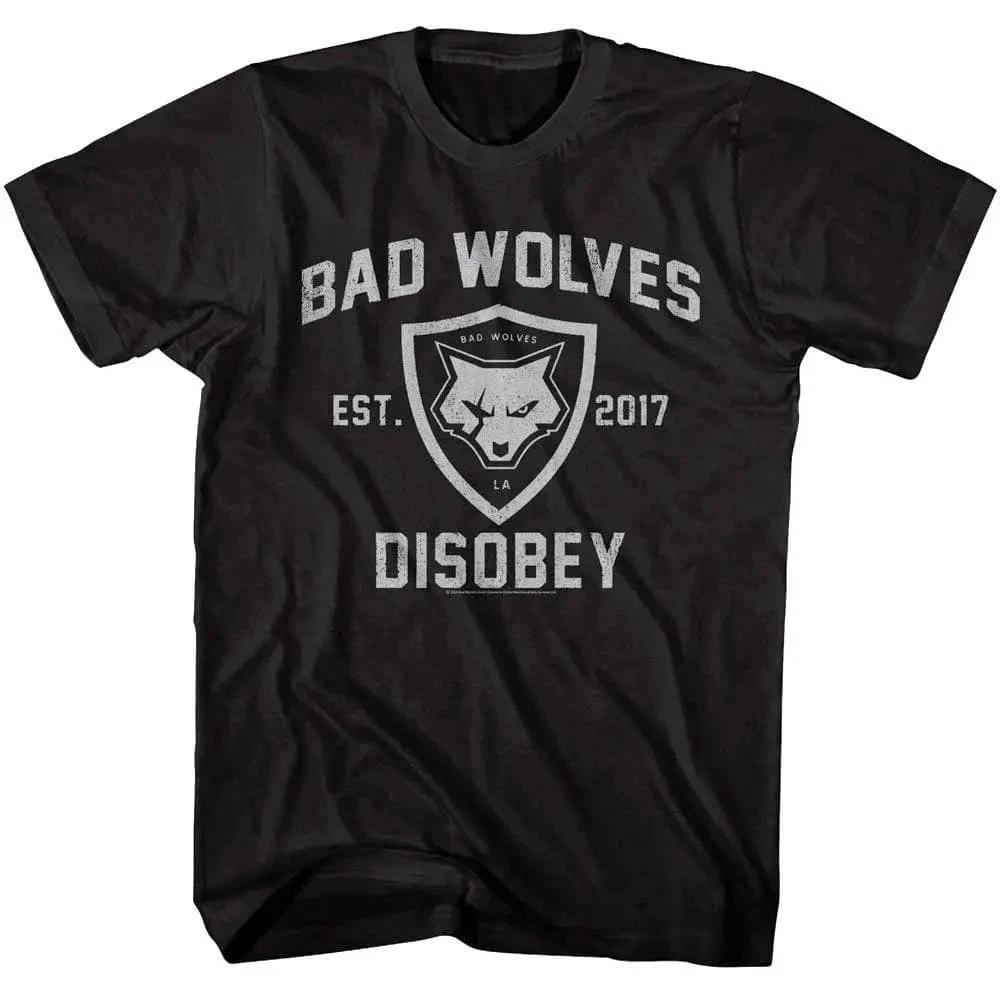 Bad Wolves Disobey 2017 Men s T Shirt 3XL